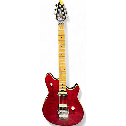 Used Peavey Wolfgang Special Quilted Trans Red Solid Body Electric Guitar Quilted Trans Red