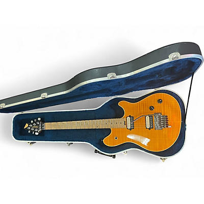 Used Peavey Wolfgang Standard Deluxe Amber Solid Body Electric Guitar