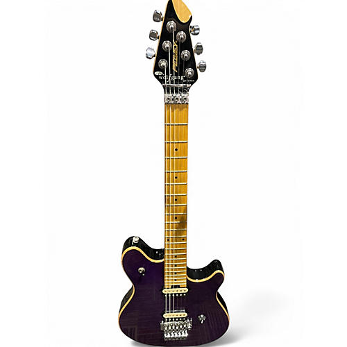 Used Peavey Wolfgang Standard Trans Purple Solid Body Electric Guitar Trans Purple