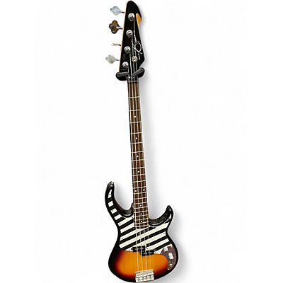 Used Peavey ZODIAC EX 2 Tone Sunburst Electric Bass Guitar