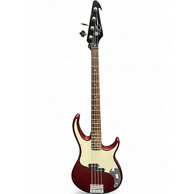 Used Peavey ZODIAC EX Red Electric Bass Guitar