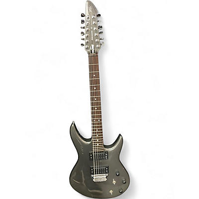 Used Peavey milestone 12 string Gray Solid Body Electric Guitar