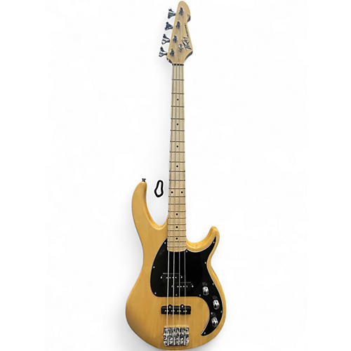 Used Peavey milestone Yellow Electric Bass Guitar Yellow