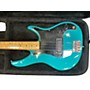 Used Peavey patriot Tropical Turquoise Electric Bass Guitar Tropical Turquoise
