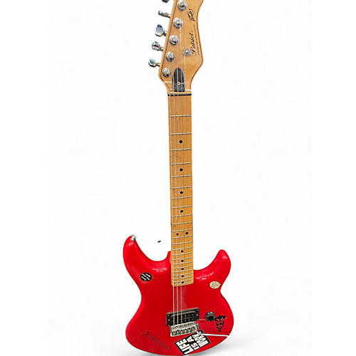 Used Peavey patriot red Solid Body Electric Guitar red