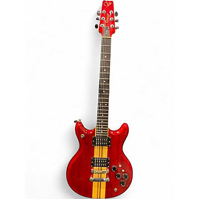 Used Peavey vp795 Red Solid Body Electric Guitar