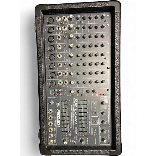 Used Peavey xr 684 f Powered Mixer
