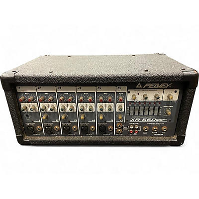 Used Peavey xr560 Powered Mixer