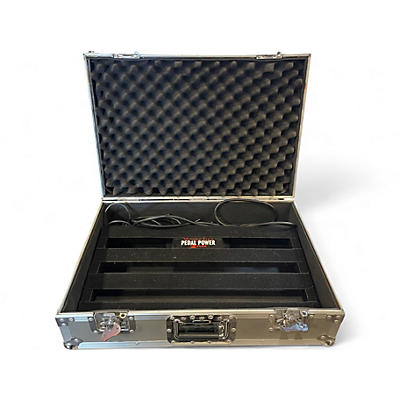 Used Pedaltrain 2 with Voodoo Lab Pedal Power 2 Plus and Case Pedal Board