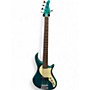 Used Pedulla Rapture RB5 5 String Green Electric Bass Guitar Green