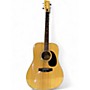 Used Penco 6 String Acoustic Natural Acoustic Guitar Natural