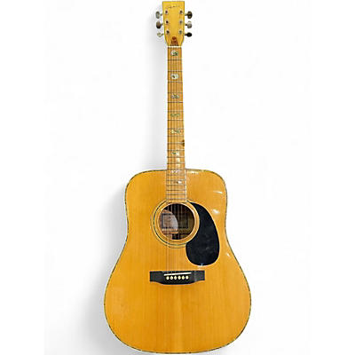 Used Penco A-14 Natural Acoustic Guitar
