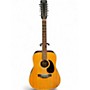 Used Penco A-20 Natural 12 String Acoustic Guitar Natural