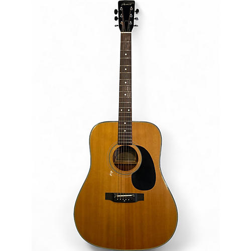 Used Penco A12 Natural Acoustic Guitar Natural