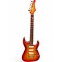 Used Pensa Custom MK-D Fireglo Solid Body Electric Guitar Fireglo