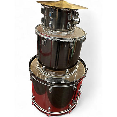 Used Percussion Plus 3 Piece 3 PIECE KIT GREY Drum Kit