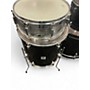 Used Percussion Plus 5 Piece 5 Piece Black Drum Kit Black