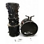 Used Percussion Plus 5 Piece PP4200BK Black Drum Kit Black