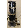 Used Used Percussion Plus 5 piece 5 Piece Blue Drum Kit Blue