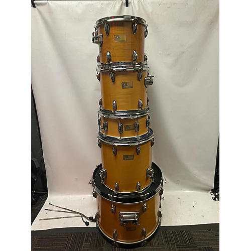 Used Percussion Plus 5 piece 5 Piece Natural Drum Kit Natural