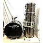 Used Used Percussion Plus 5 piece Beginner Silver Drum Kit Silver