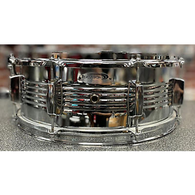 Used  Percussion Plus 6X14 Snare Drum Steel