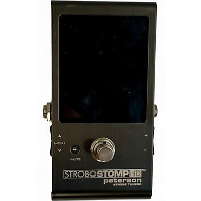 Used Peterson strobo stomp hd Tuner Pedal