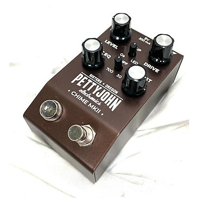 Used Pettyjohn Electronics Chime MKII Overdrive Effect Pedal