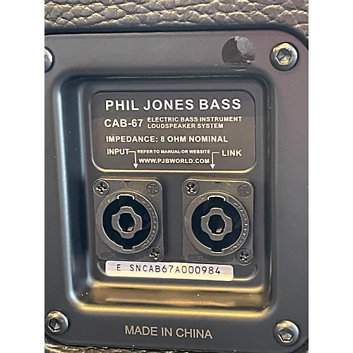 Phil Jones Bass Used Phil Jones Bass CAB 67 Bass Cabinet