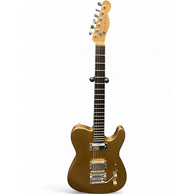 Used Philip Kubicki Telecaster  Gold Solid Body Electric Guitar