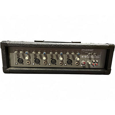 Used Phonic 410 POWERPOD SERIES 100W Powered Mixer