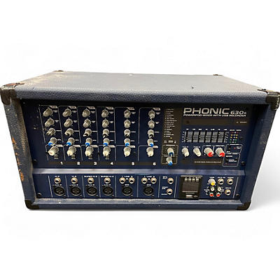 Used Phonic 630R Powered Mixer