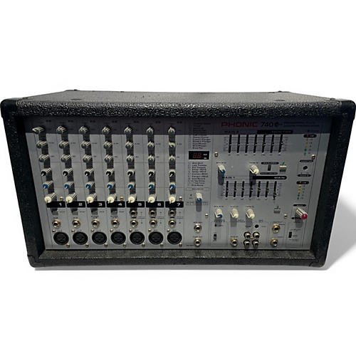 Used Phonic 740 Plus Powered Mixer