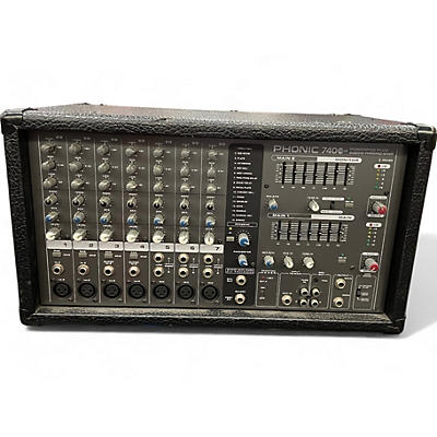 Phonic Used Phonic 740 Powerpod Plus Powered Mixer