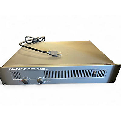 Used Phonic MAX 1000 Power Amp