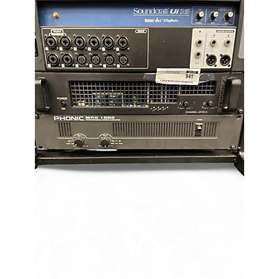 Used Phonic MAX 1000 Power Amp