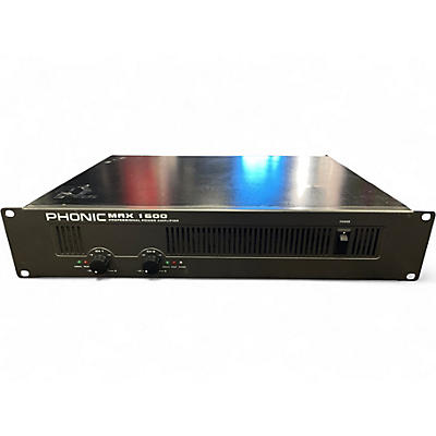 Used Phonic max1600 Power Amp