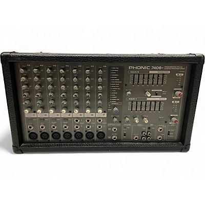 Used Phonic powerpod 740 plus Powered Mixer