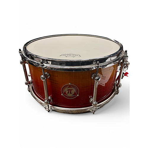 Used Pi Drum Co. 6.5X14 Stave Snare 14 x 6.5 Tequila Sunrise Drum Tequila Sunrise 15