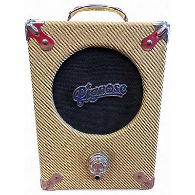 Used Pignose 7-100TW 5W 1x5 Tweed Battery Powered Amp