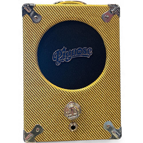 Used Pignose 7-100TW Tweed Guitar Cabinet Tweed