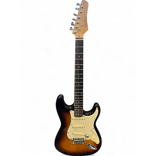Used Pignose Stratocaster 2 Color Sunburst Solid Body Electric Guitar 2 Color Sunburst