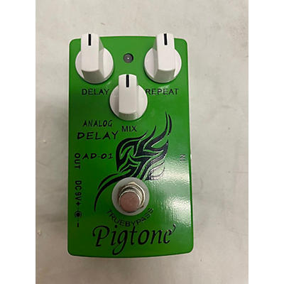 Used Pigtone AD-01 Analog Delay Effect Pedal