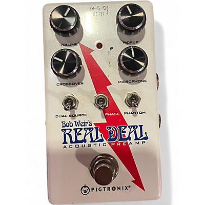 Used Pigtronix BOB WEIR'S REAL DEAL ACOUSTIC PREAMP Guitar Preamp
