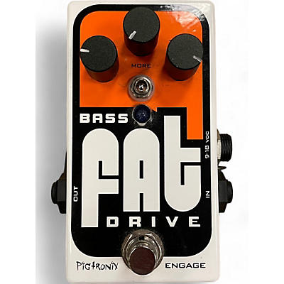 Pigtronix Used Pigtronix Bass Fat Drive Bass Effect Pedal