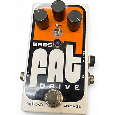Used Pigtronix Bass Fat Drive Bass Effect Pedal