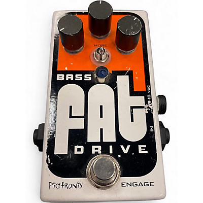 Used Pigtronix Bass Fat Drive Bass Effect Pedal