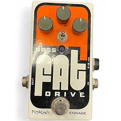 Used Pigtronix Bass Fat Drive Bass Effect Pedal