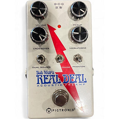 Used Pigtronix Bob Weir's REAL DEAL acoustic preamp Pedal