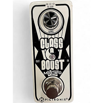 Used Pigtronix CLASS A BOOST Effect Pedal